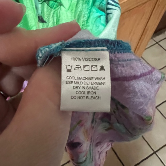 Lula Soul Floral Multicolor Bohemian Dress, Excellent Condition, Size 4X - Picture 5 of 5